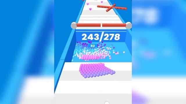 Satisfying Mobile Game / Blob Merge 3d - 2048 blob ball 334455 Level Up Gameplay Android, iOS part