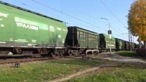 Тепловоз 2ТЭ116-559 на ст. Огре / 2TE116-559 at Ogre station