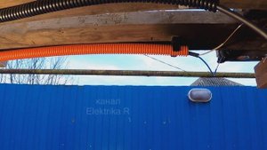 Гофра чёрная ПНД или серая ПВХ.Опасность применения! Как горит гофра.