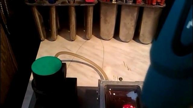 Изготовление  формы на вакуум формовочном станке