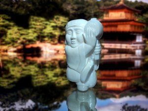 Дайкоку - Дайкокутэн. Нэцкэ вырезана из бивня моржа