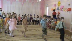 Детский праздник День Победы. в Подготовительной и старшей группах. 1 часть