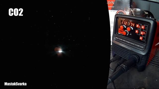 Сравниваем Аргон, СО2, Смесь Ar+CO2 смотреть онлайн
