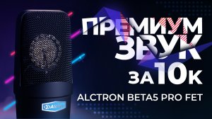 Один из лучших конденсаторных микрофонов за 10 000 - Обзор Alctron Beta5 Pro FET