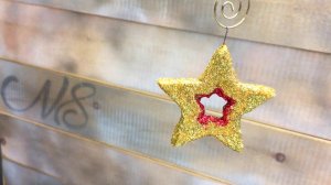 Делаем ватную елочную игрушку "Звезда". Пошаговый мастер-класс.