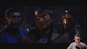Донован смотрит КРЕПКАЯ ГОЛУБИЗНА Mortal Kombat 1 - Реакция на Emerald Weapon