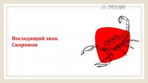 #Урок 64. Восходящий знак Скорпион