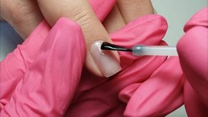 Укрепление ногтей базой за 1 минуту!