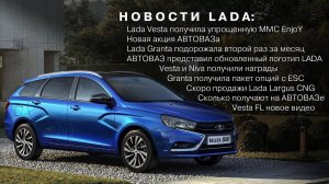 НОВОСТИ LADA: Vesta с простой ММС / Повышение цен / Новый логотип LADA / Какая зарплата на заводе