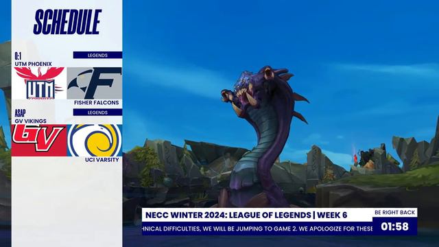 NECC League of Legends | Week 6