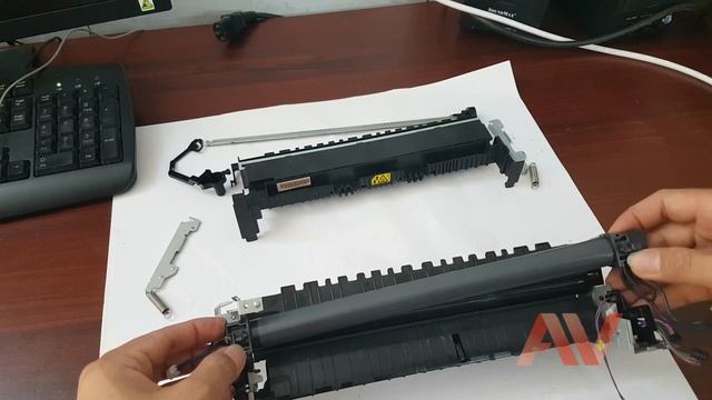 HP laserjet Pro M402dn how to printer fuser unit replace, Remove fuser unit HP M402 printer смотреть онлайн