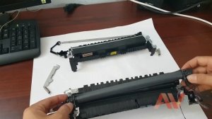 HP laserjet Pro M402dn how to printer fuser unit replace, Remove fuser unit HP M402 printer