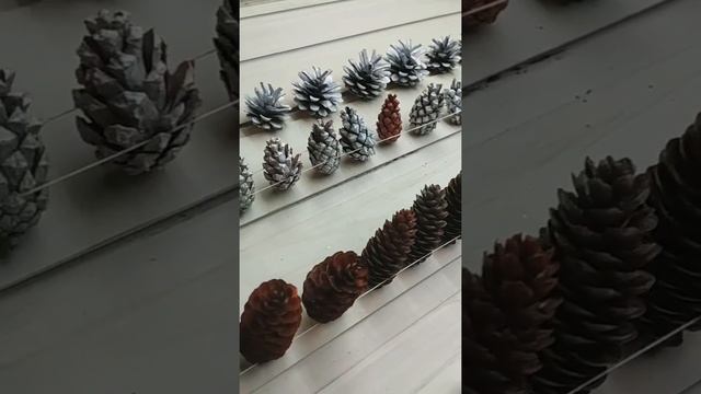 Делаем красивые шишки смотреть онлайн