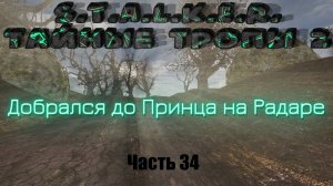 S.T.A.L.K.E.R. Тайные Тропы 2. Часть 34: Добрался до Принца на Радаре.