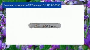 Комплект цифрового ТВ Триколор Full HD GS-8306 обзор и отзыв