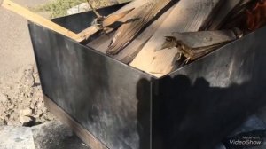 Раскладной мангал-чемодан своими руками