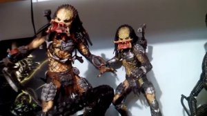 Диорама Чужой против Хищника Alien vs Predator NECA