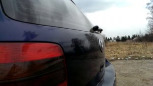 VW Golf 4 Sundown Audio Z 18 v.4 стреляет