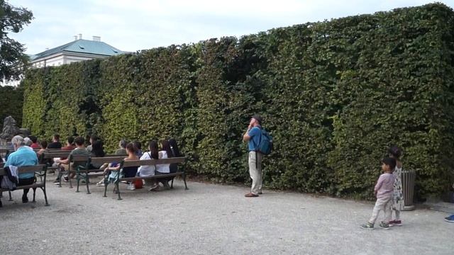 Зальцбург. Отдых в садах дворца Мирабель. смотреть онлайн