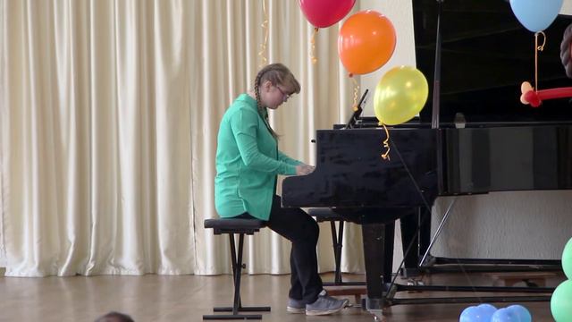 02-Ф. Шопен, Контрданс, исп. Конышева Ксения