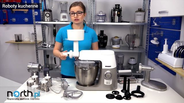 Robot planetarny Kenwood - rodzaje przystawek смотреть онлайн