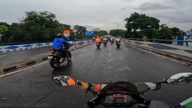 Independence day ride | Kolkata rider sujeet