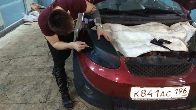 Тонируем машину ресницы на фары оцените смотреть онлайн