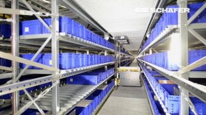 Автоматический склад 3D-MATRIX с шаттл-челноком Navette - автоматические склады
