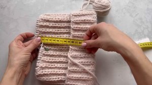 Мастер-класс шапка спицами красивой резинкой с отворотом и классной макушкой на любой размер!