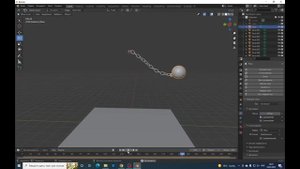 Создание физики объектов в BLENDER!
