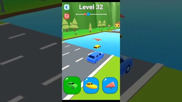 Shape shifting Walkthrough Gameplay All Levels 32 iOS,Android #shorts
