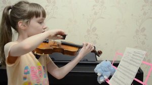 Гамма Соль Мажор + арпеджио (1 класс, скрипка)