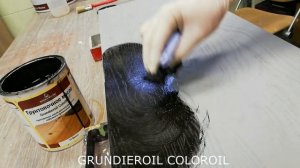 Отделка паркета.  Патинирование маслом