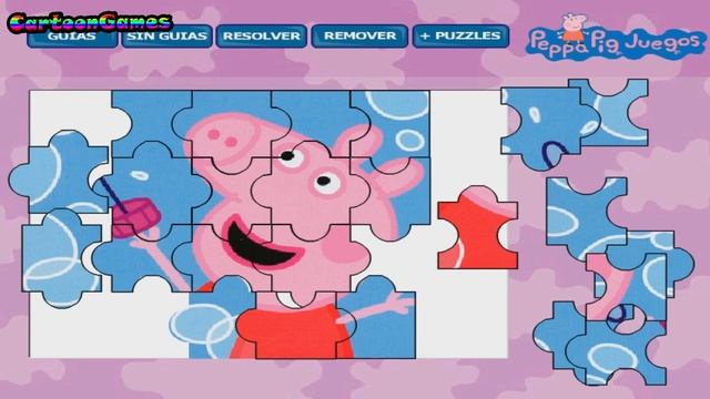 Puzzle: Peppa Pig Bubbles