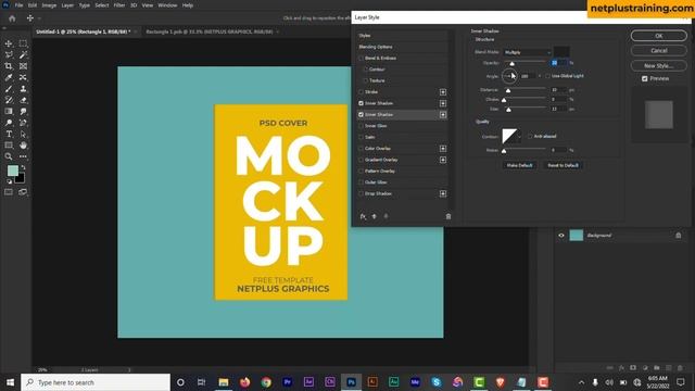 How to Design 3D Book Cover Mockup in Photoshop
