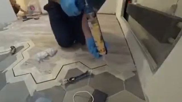 Комбинация плитки и ламината в прихожей смотреть онлайн