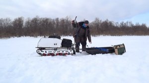 Вот! Родная стихия для мотособаки. Для чего нужен мотобуксировщик и как он едет. Ответ в этом видео