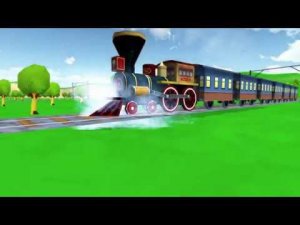 Футаж детский: ПАРОВОЗИК