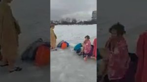 Закаляемся с приемными детками.