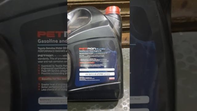 Toyota Motor Oil ||petron+|| Pakistani Packing