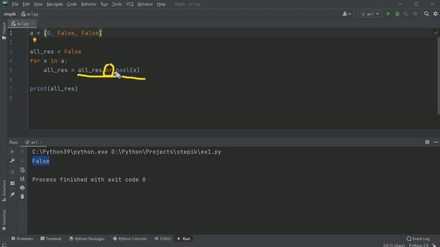 #62. Функции all и any. Примеры их использования | Python для начинающих смотреть онлайн