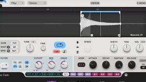 17. Waves Sampler plugin (русский перевод)