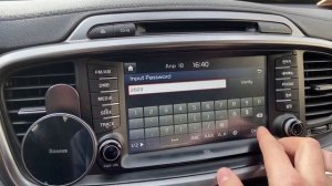 Вход в инженерное меню Sorento Prime 2016 Gen4 кореец