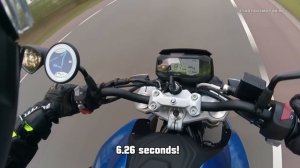 BMW G310R 0-100 KM/H LAUNCH CONTROL