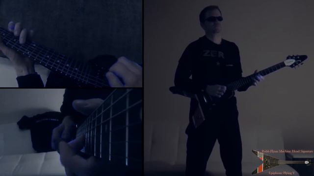 "Europa" recorded with Robb Flynn Machine Head Signature Epiphone Flying V Guitar смотреть онлайн