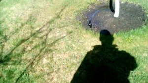 Полив плодового сада с помощью баблеров автополива