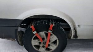 Браслеты противоскольжения на колёса своими руками.