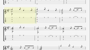 TARANTELLA by SICILIAN TRADITIONAL classical guitar tutorial tabs