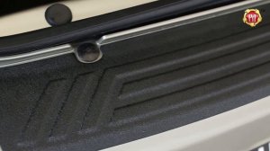 Накладка на задний бампер Renault Logan Stepway (russ-artel.ru)