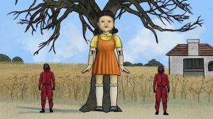 ИГРА В КАЛЬМАРА 1 ЧАСТЬ/ SQUID GAME / CТРАШНАЯ РИСОВАННАЯ АНИМАЦИЯ